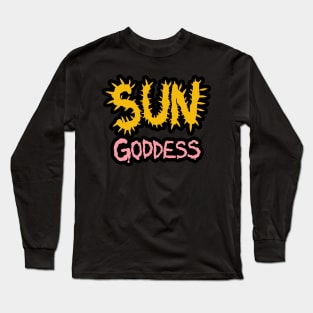 SUN GODDESS Long Sleeve T-Shirt